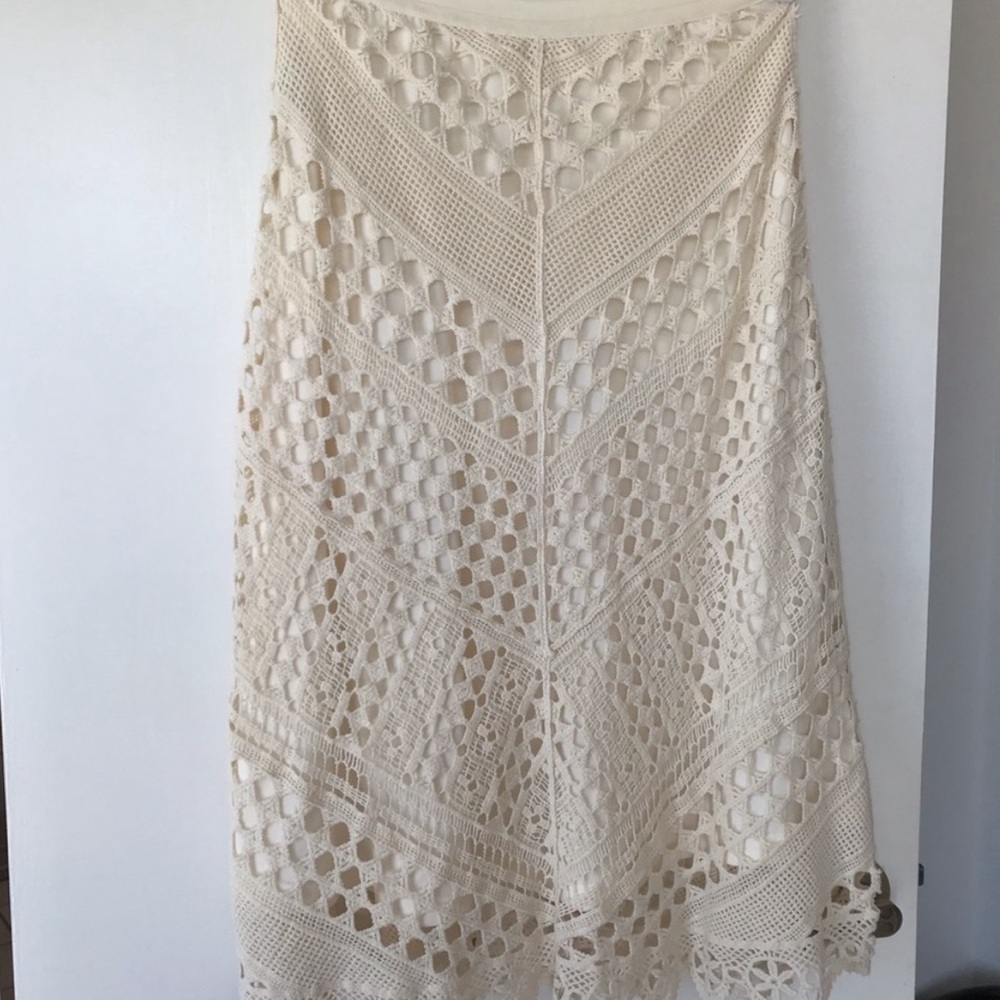 Bohemian lace skirt